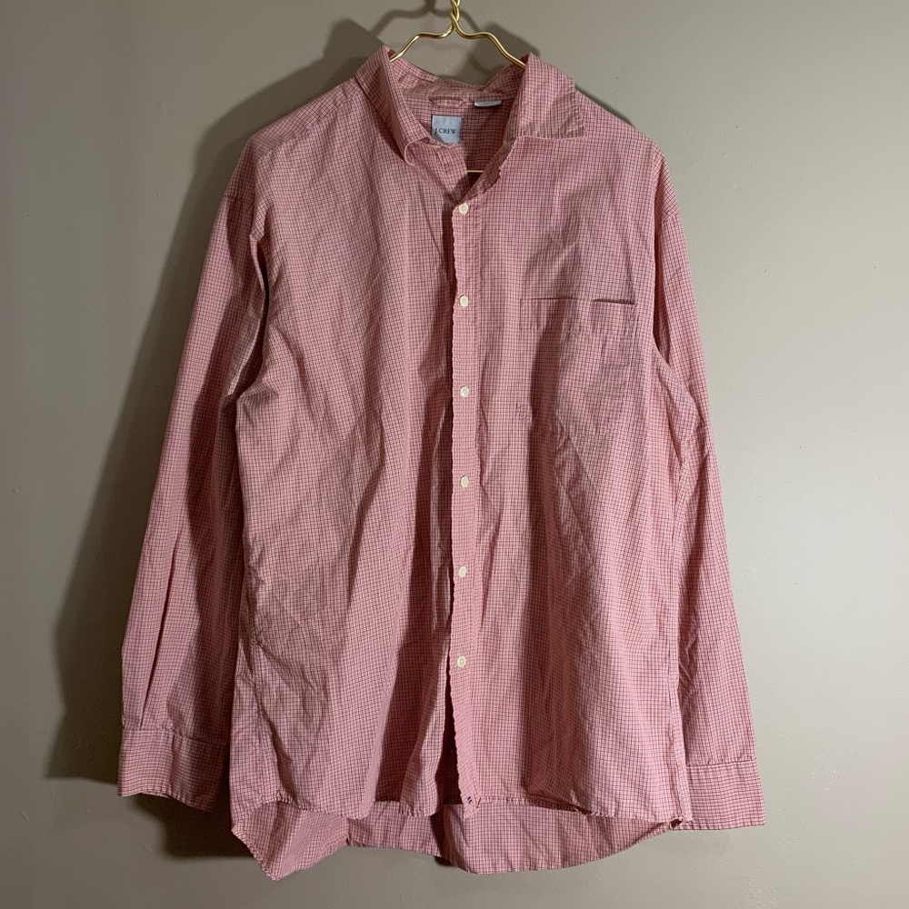 J.crew 100% cotton button down shirt szL